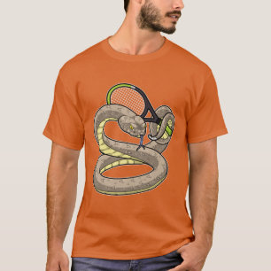 T-shirt Serpent Tennis Raquette