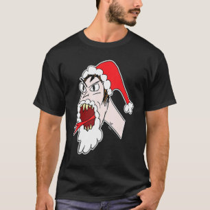 T-shirt Serpent Tongued anti Noël