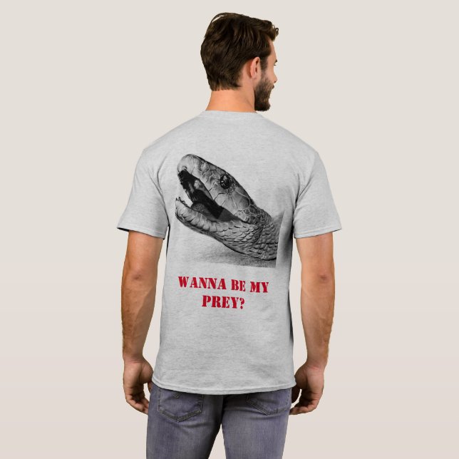 T-shirt Serpent venimeux (Dos entier)