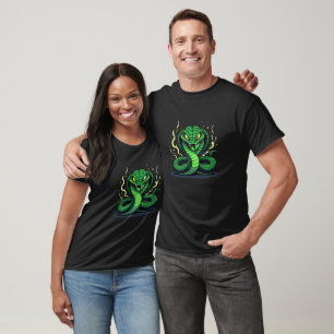 T-shirt Serpent Venimeux – Danger et Précision