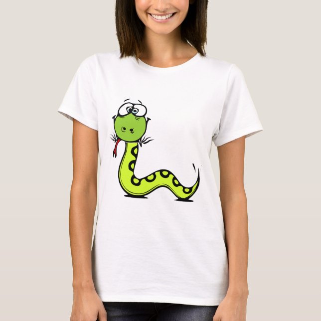 T-shirt Serpent vert (Devant)