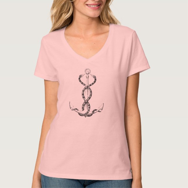 T-shirt Serpents d'Ancre marine (Devant)