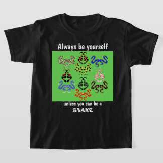 T-shirt Serpents dans l'herbe Enfants amoureux des serpent