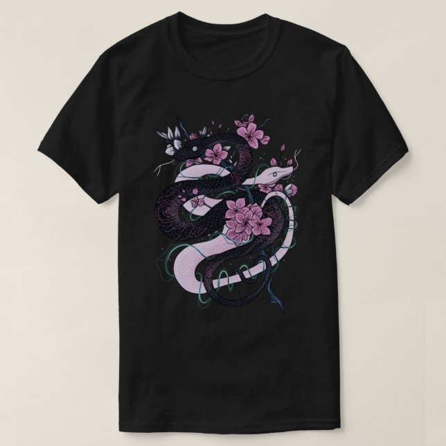 T-shirt Serpents Jumeaux (Design devant)