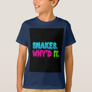 T-shirt Serpents. Pourquoi.