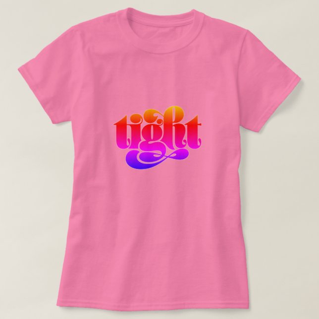 T-shirt serré (Design devant)