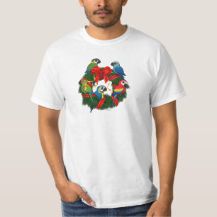 T-shirt Serre de Noël Birdorable Macaws