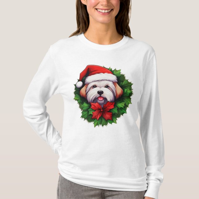 T-shirt Serre de vacances en coton-de-tulear (Devant)