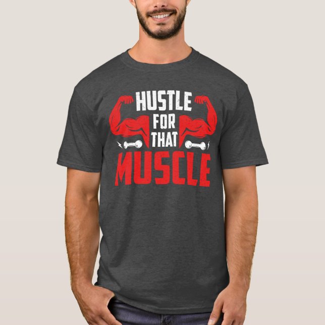 T-shirt Serrez-vous pour ce muscle (Devant)
