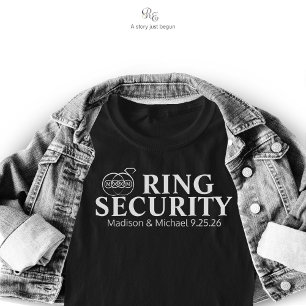 T-shirt Serrure de sécurité du porteur de l'anneau