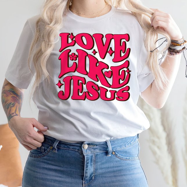 T-shirt Serus T Chemise, Chemise Religieuse, Amour Comme J (Créateur téléchargé)