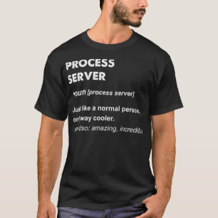 T-shirt Serveur de traitement