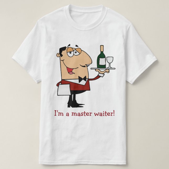 T-shirt Serveur maître (Design devant)