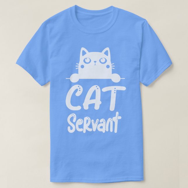 T-shirt Serveuse de chats Funny Propriétaire de chats Feli (Design devant)