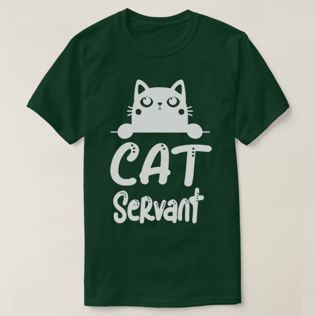 T-shirt Serveuse de chats Funny Propriétaire de chats Feli (Design devant)