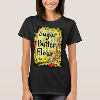 T-shirt serveuse musique art chanteuse Bareilles cuisiner 