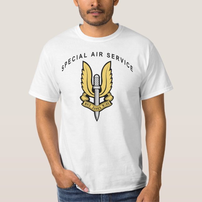 T-shirt Service aérien spécial (Devant)