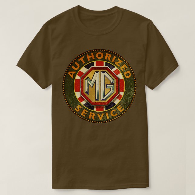 T-shirt Service autorisé MG (Design devant)