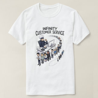 T-shirt Service Client Dessin Animé Inspiré d'Anime Amusan