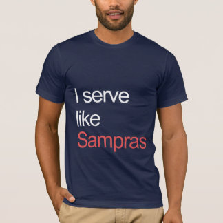 T-shirt Service comme Sampras