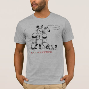 T-shirt Service d'art de Print/2014/Visual/Taft avant et