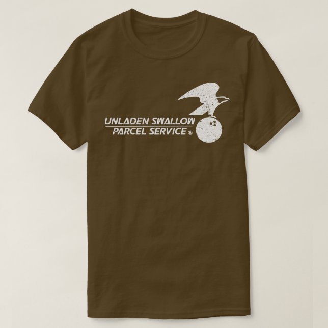 T-shirt service de colis d'avale à vide (Design devant)