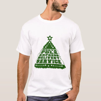 T-shirt "Service de livraison express du pôle Nord" Chri f