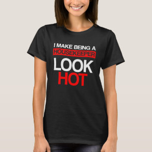 T-shirt Service de ménage de garde à chaud