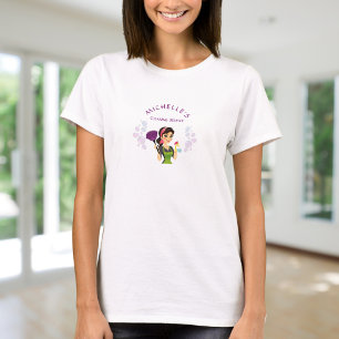 T-shirt Service De Nettoyage Maison Cute Entreprise