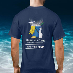 T-shirt Service de nettoyage professionnel Détail auto Mar