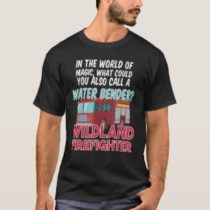 T-shirt Service de pompiers Camion de pompiers Wildland Fi