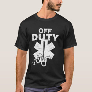 T-shirt Service de sauvetage de secouriste hors service