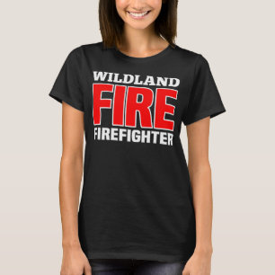 T-shirt Service de Secourt incendie Wildland Pompiers Pomp