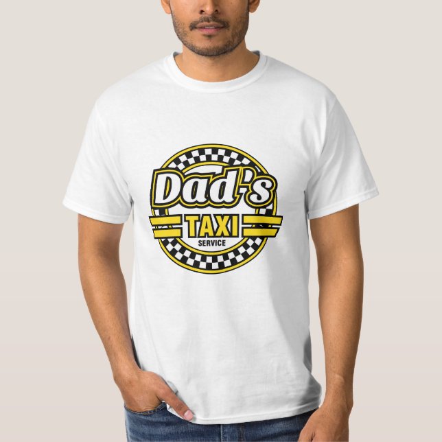 T-shirt Service de Taxi de Papa (Devant)