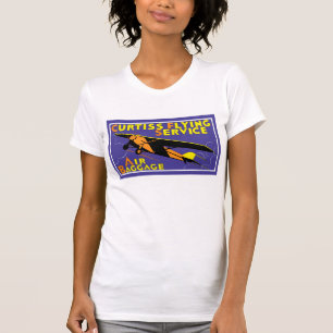 T-shirt Service de vol de Curtiss