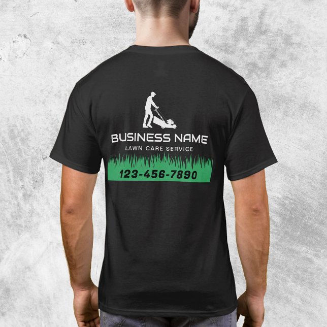 T-shirt Service d'entretien de pelouse et d'aménagement pa (Créateur téléchargé)