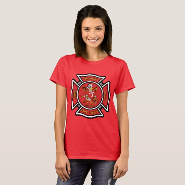 T-shirt Service des incendies de Tremont (Devant entier)