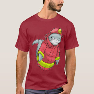 T-shirt Service des pompiers de dauphin