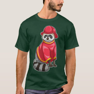 T-shirt Service des pompiers Racoon