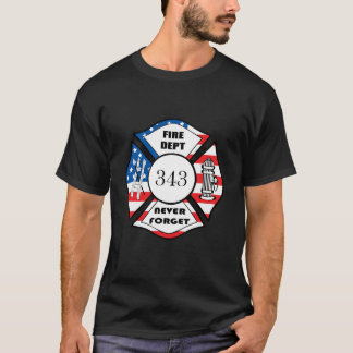 T-shirt Service d'incendie de la ville de New York FDNY