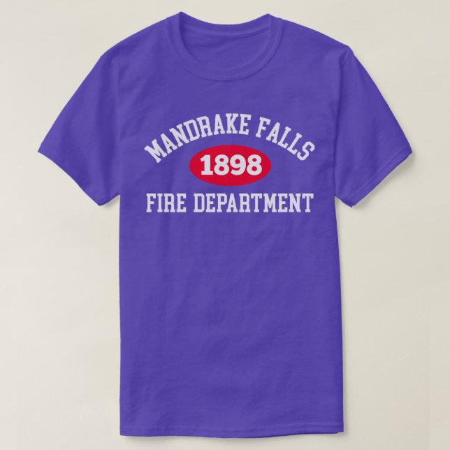 T-shirt Service d'incendie de Mandrake Falls (Design devant)