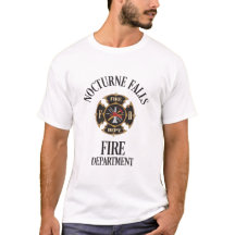 Service d'incendie de Nocturne Falls Tee