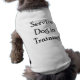 T-shirt Service Dog en formation (Dos)