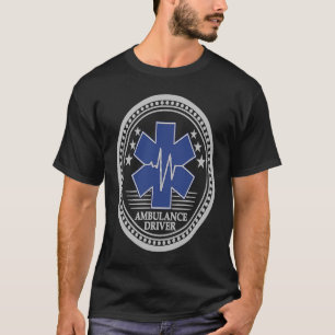 T-shirt Service d'urgence des conducteurs d'ambulance