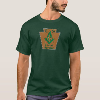 T-shirt SERVICE FORESTIER de maçon