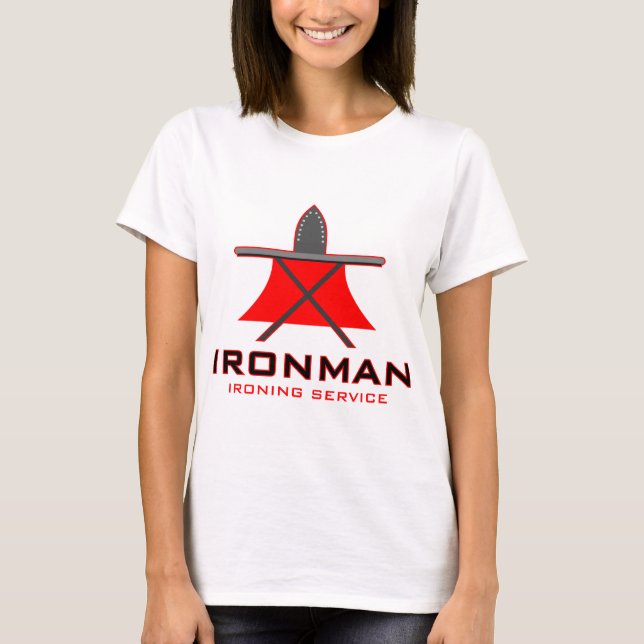 T-shirt Service repassant d'Ironman (Devant)