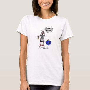 T-shirt Service Robot personnalisable