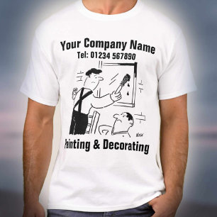 T-shirt Services de peinture et de décoration
