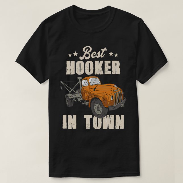 T-shirt Services de remorquage de chameaux (Design devant)