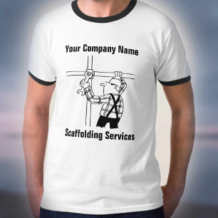 T-shirt Services d'échafaudage Monteur d'échafaudage